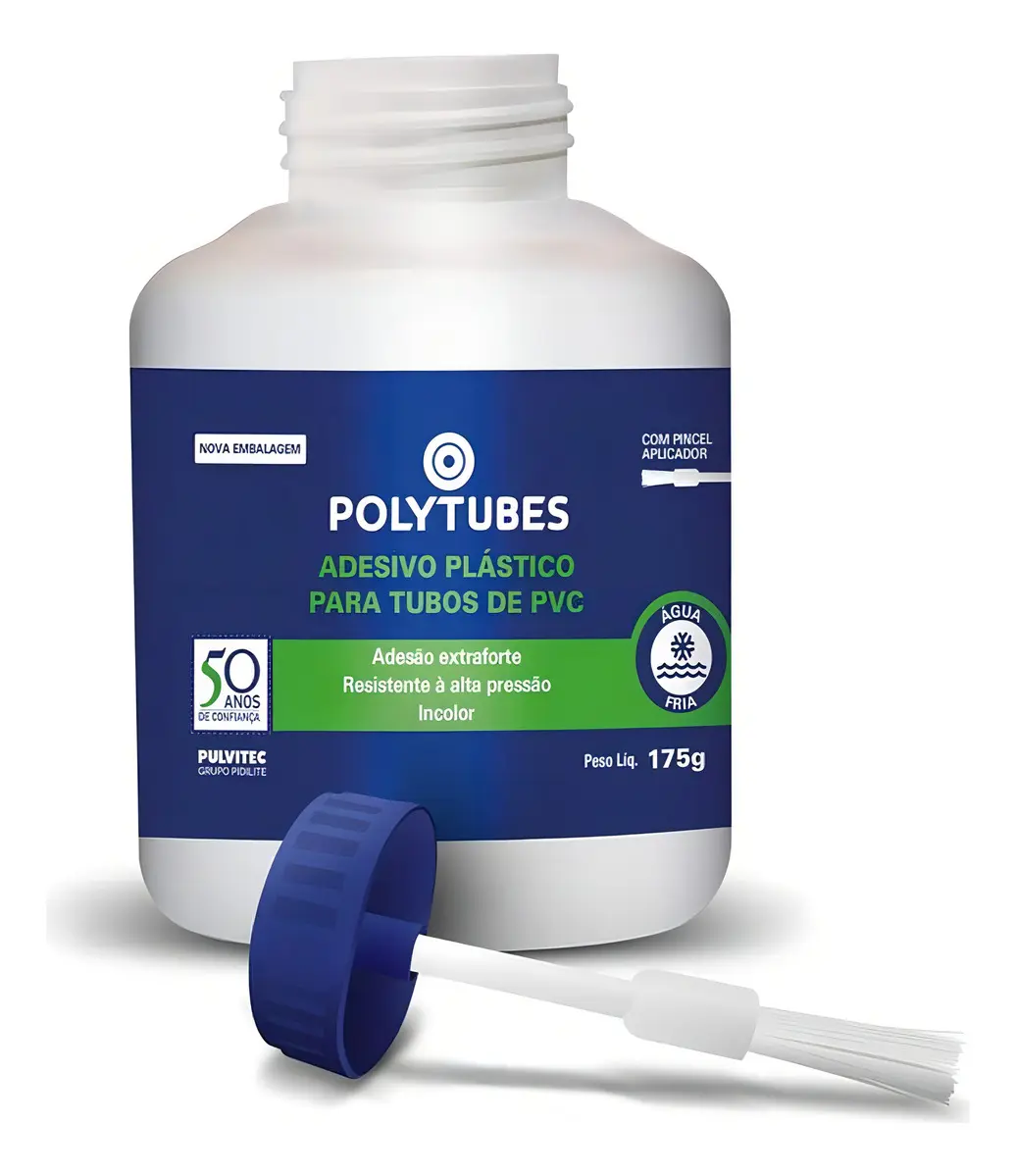ADESIVO PLASTICO C/PINCEL 175G PULVITEC