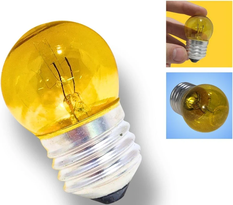 LAMPADA BOLINHA E27 7WX127V SORTIDA