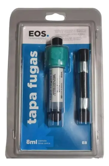 TAPA FUGAS EOS C/ MANGUEIRA 8ML E8 AR COND ATE 9000 BTUS  E8 C/ MANG 8ML