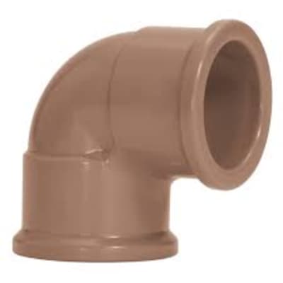 JOELHO 90 SOLDAVEL 20MM MARROM KRONA