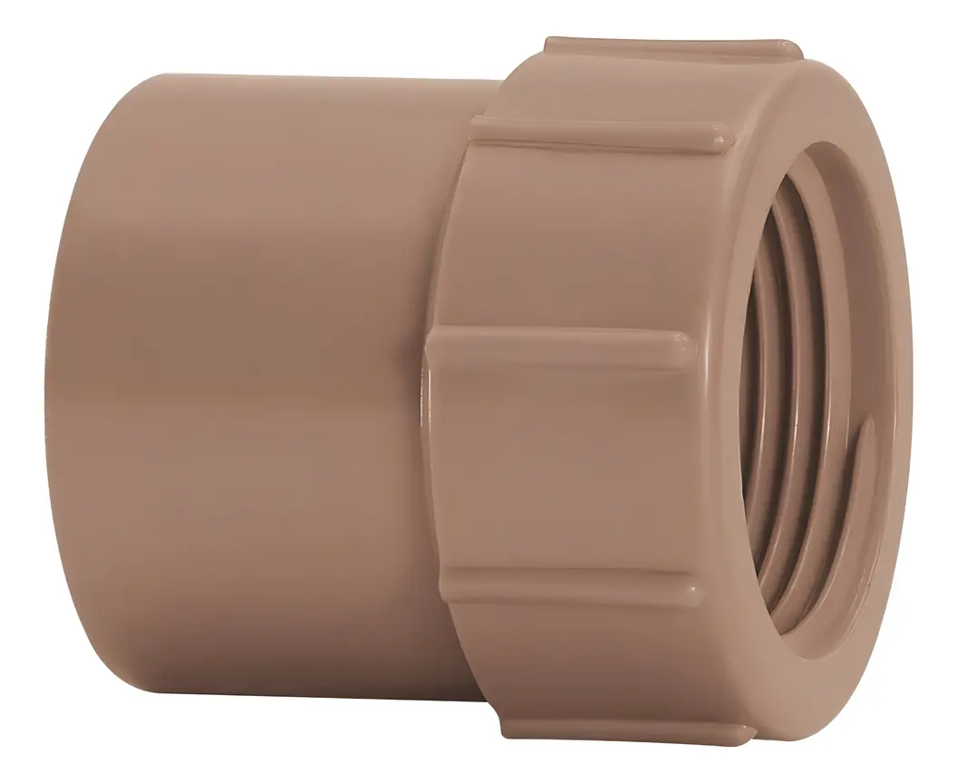 LUVA 20 X 1/2 SOLDAVEL MARROM