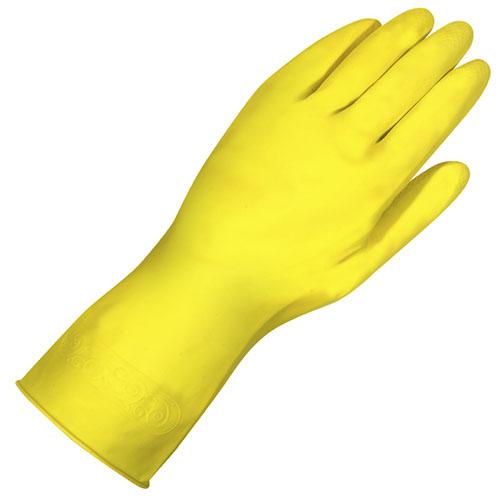 LUVA MULTIUSO XG (10) AMARELA PLASTCOR