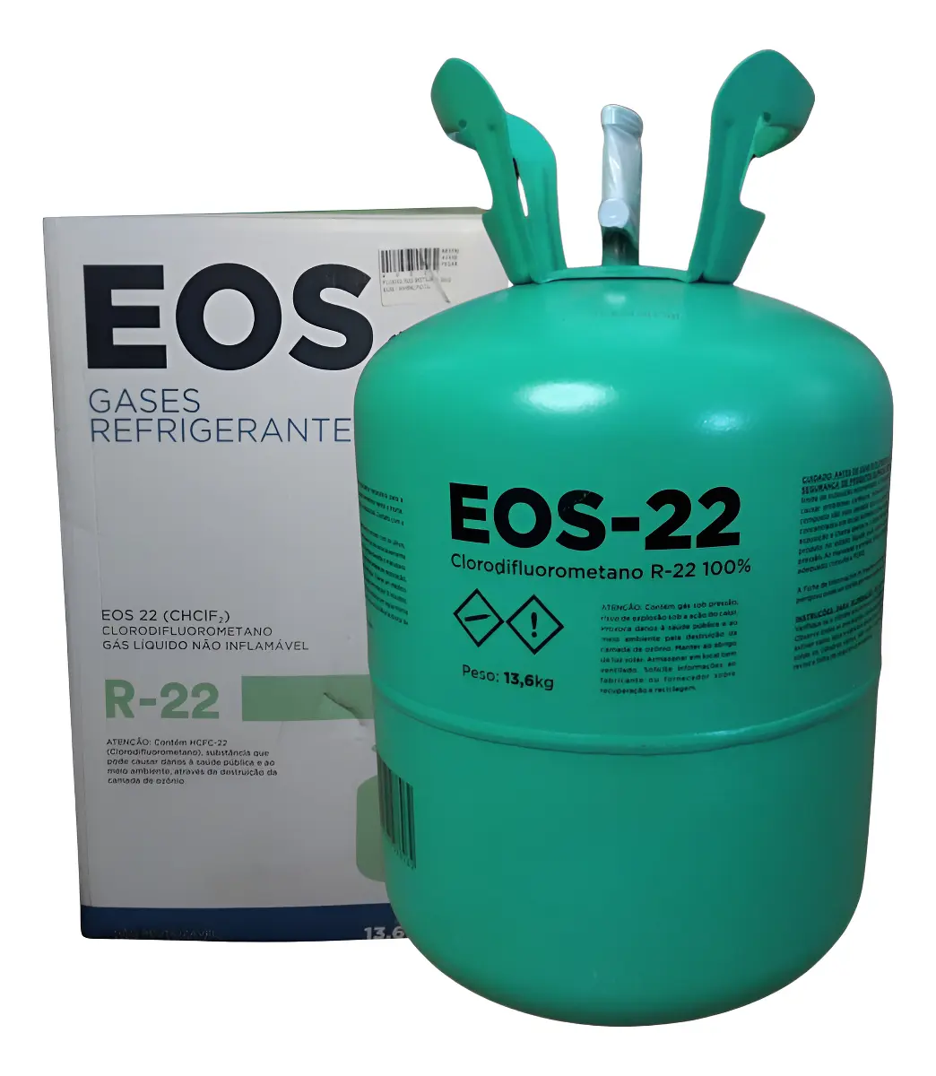 ONU 1018 CLORODIFLUORMETANO CL. RS. 2.2 CIL 13,60KG EOS R22 - R22 EOS