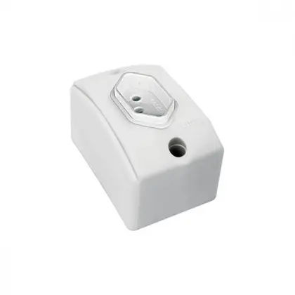 TOMADA EXTERNA 20A BRANCA 715  PERLEX