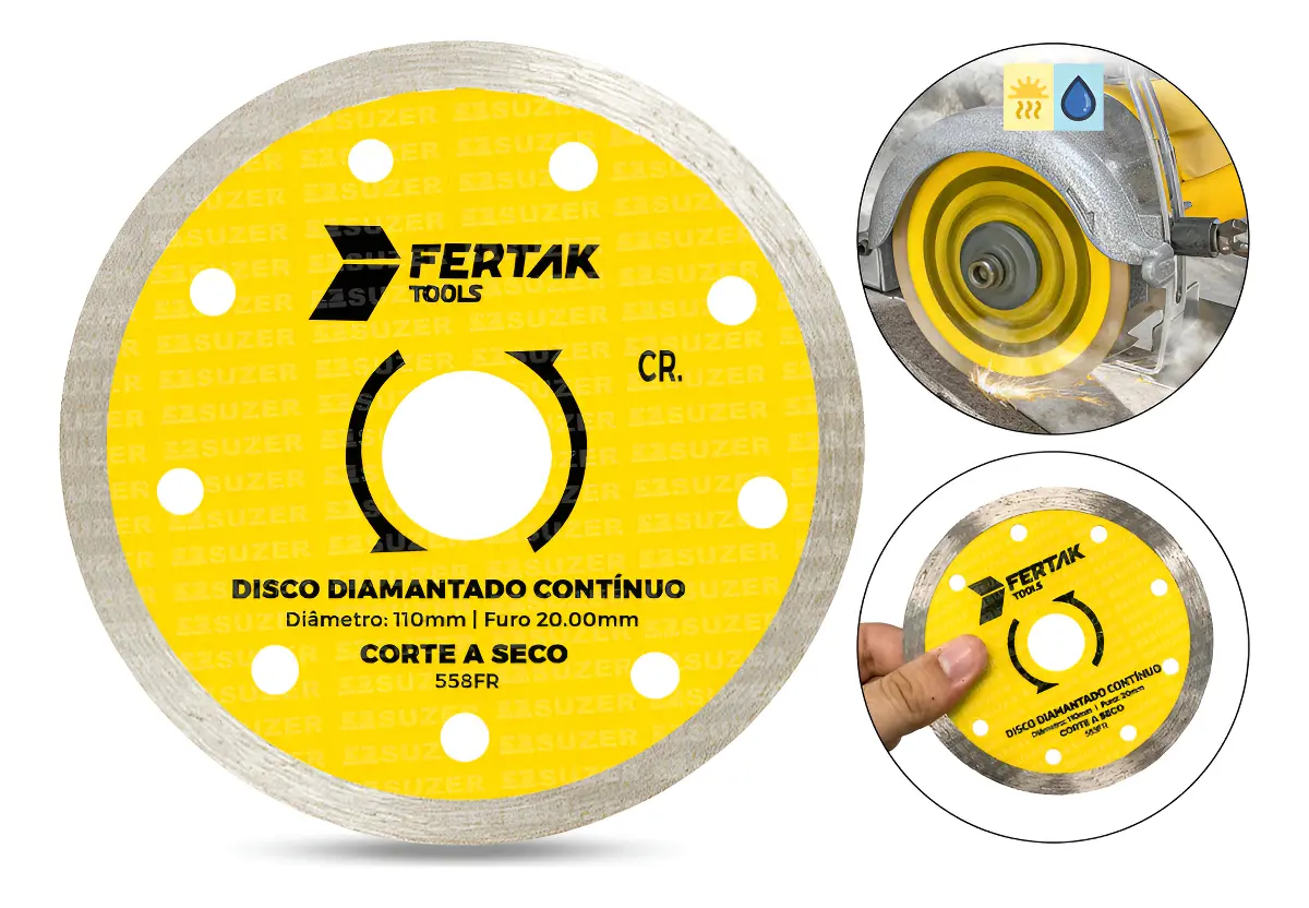 DISCO DIAMANTADO CONTINUO FERTAK
