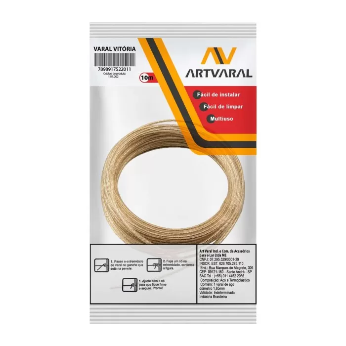 CORDA VARAL ACO 10M   ARTVARAL