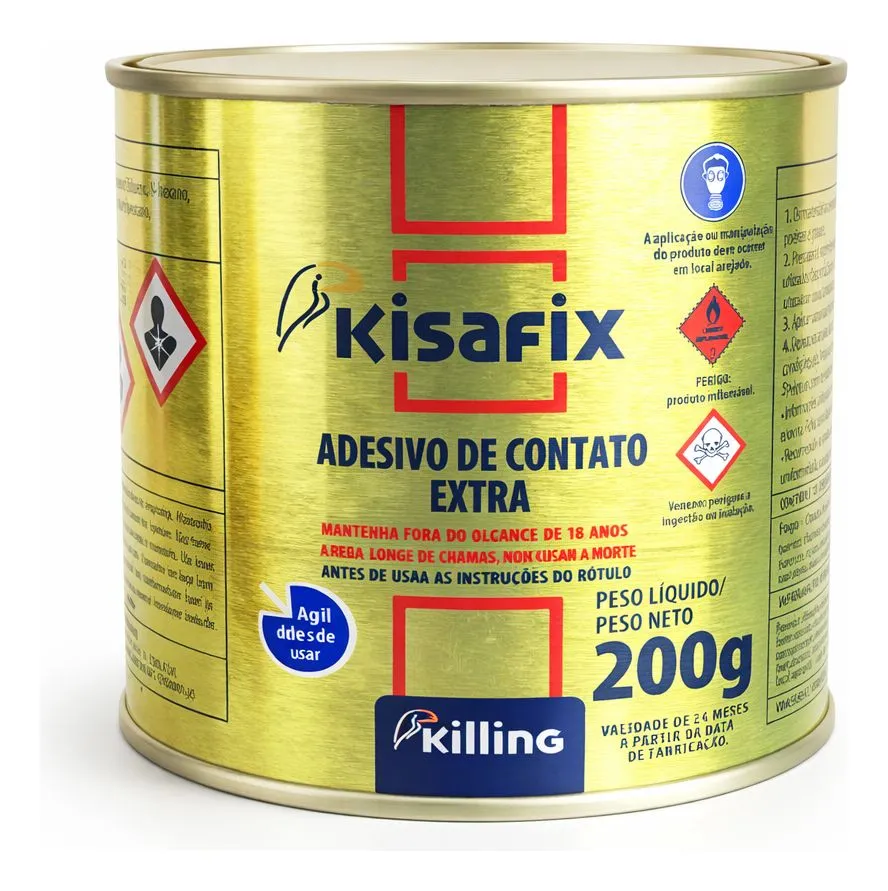 COLA CONTATO  200G     KISAFIX