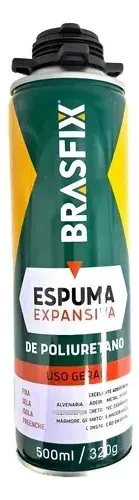 ESPUMA EXPANSIVA 500ML/320G BRASFIX