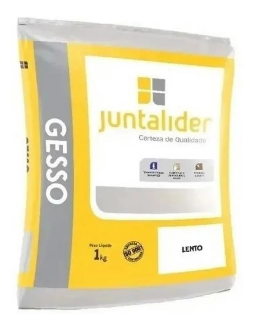 GESSO LENTO 1 KG  BRANCO