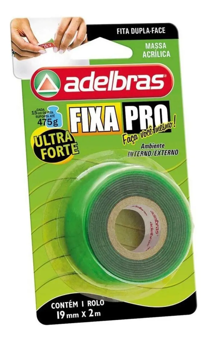 FITA DUPLA FACE 19MMX2  ALDEBRAS