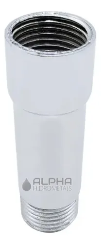 EXTENSAO P/CANO MEDIA CROMADA ALPHA