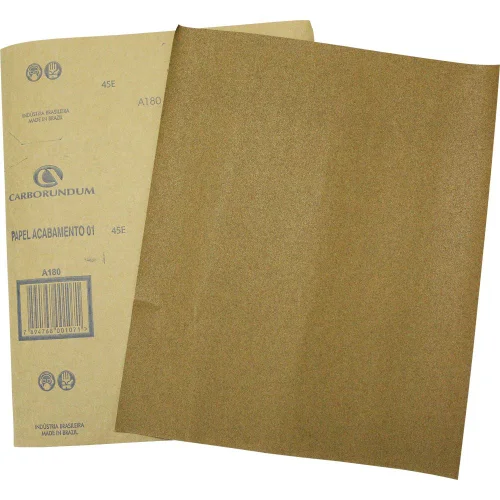 LIXA MADEIRA MARROM GRAO 150 CARBORUNDUM