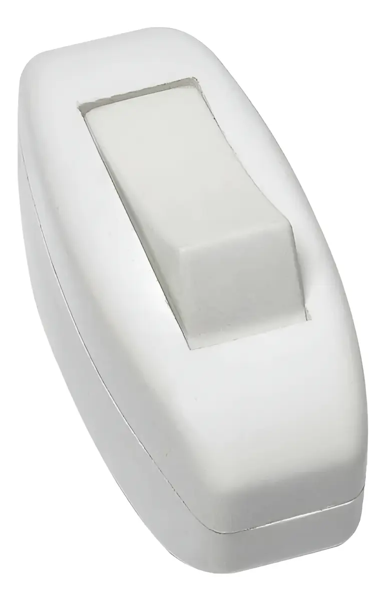 INTERRUPTOR MEIO FIO BRANCO 168  PERLEX