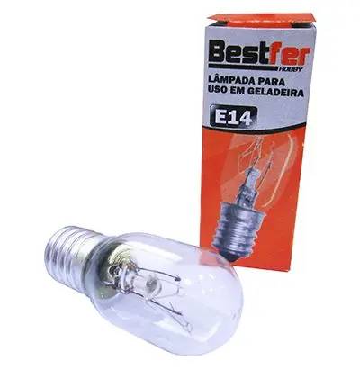 LAMPADA GELADEIRA 15WX127V E14 BESTFER
