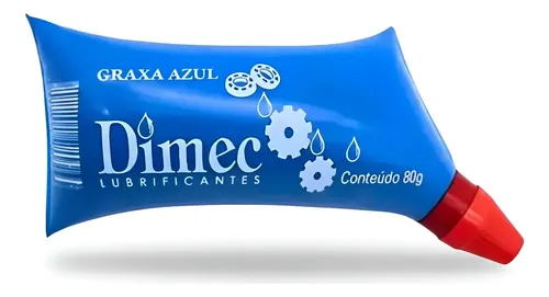 GRAXA AZUL 80G  DIMEC