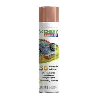 TINTA SPRAY GERAL 400ML/210G BEGE NUDE CHESY