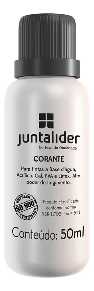 PIGMENTO LIQUIDO PRETO 50ML JUNTALIDER
