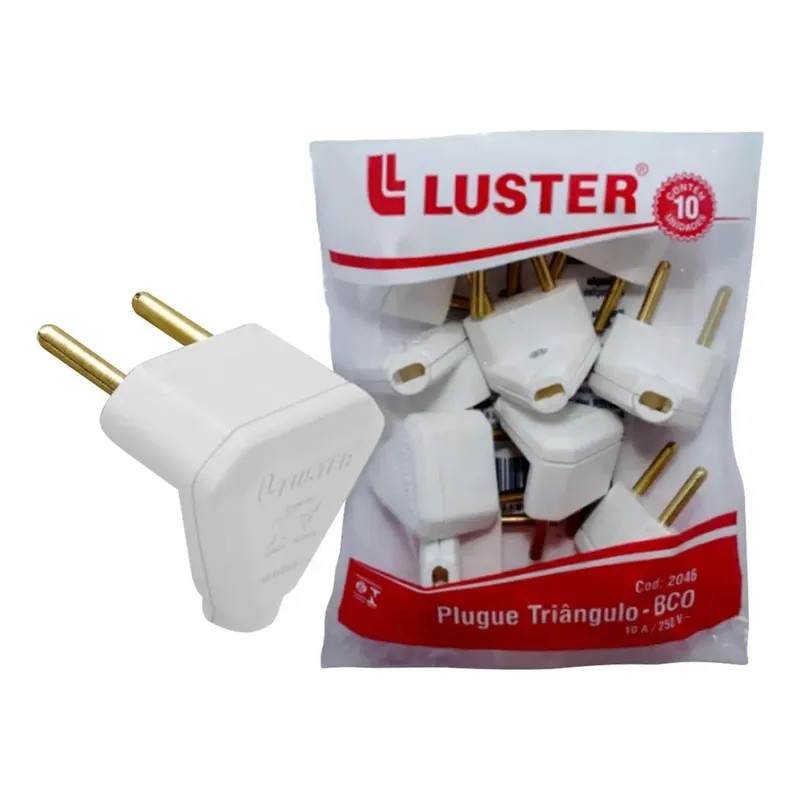 PINO TRIANGULAR  BRANCO LUSTER