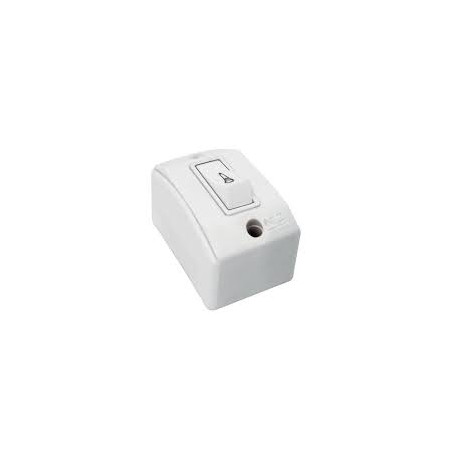 INTERRUPTOR CAMPAINHA EXTERNO BRANCO 175 PUMALUX