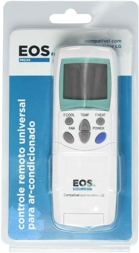 Controle Remoto Universal Eos Compativel Ar Cond Split Marca LG  EOSLG
