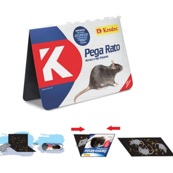 PEGA RATO ADESIVO KRODEC