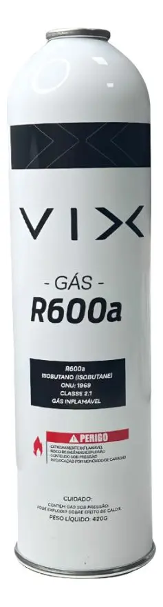 GAS R600A DESCARTAVEL VIX / RLX / FRIVEN